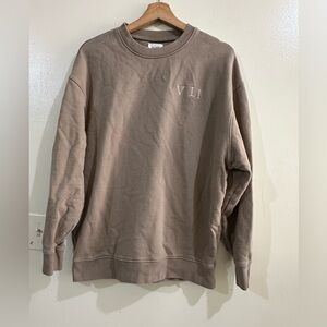 MATE Women's Crewneck Sweater in Tan
